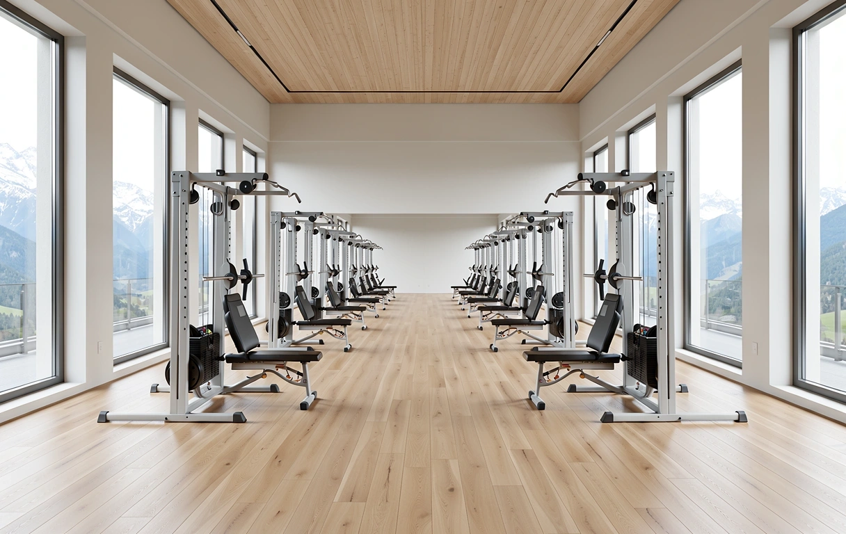 Exklusive Trainingsfläche