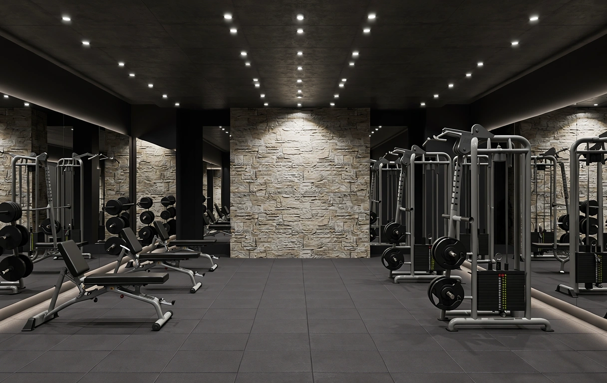 Fitnesszentrum Lugano Innenraum