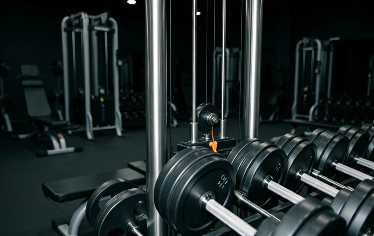 Präzisionsgeräte im Fitnesszentrum Lugano